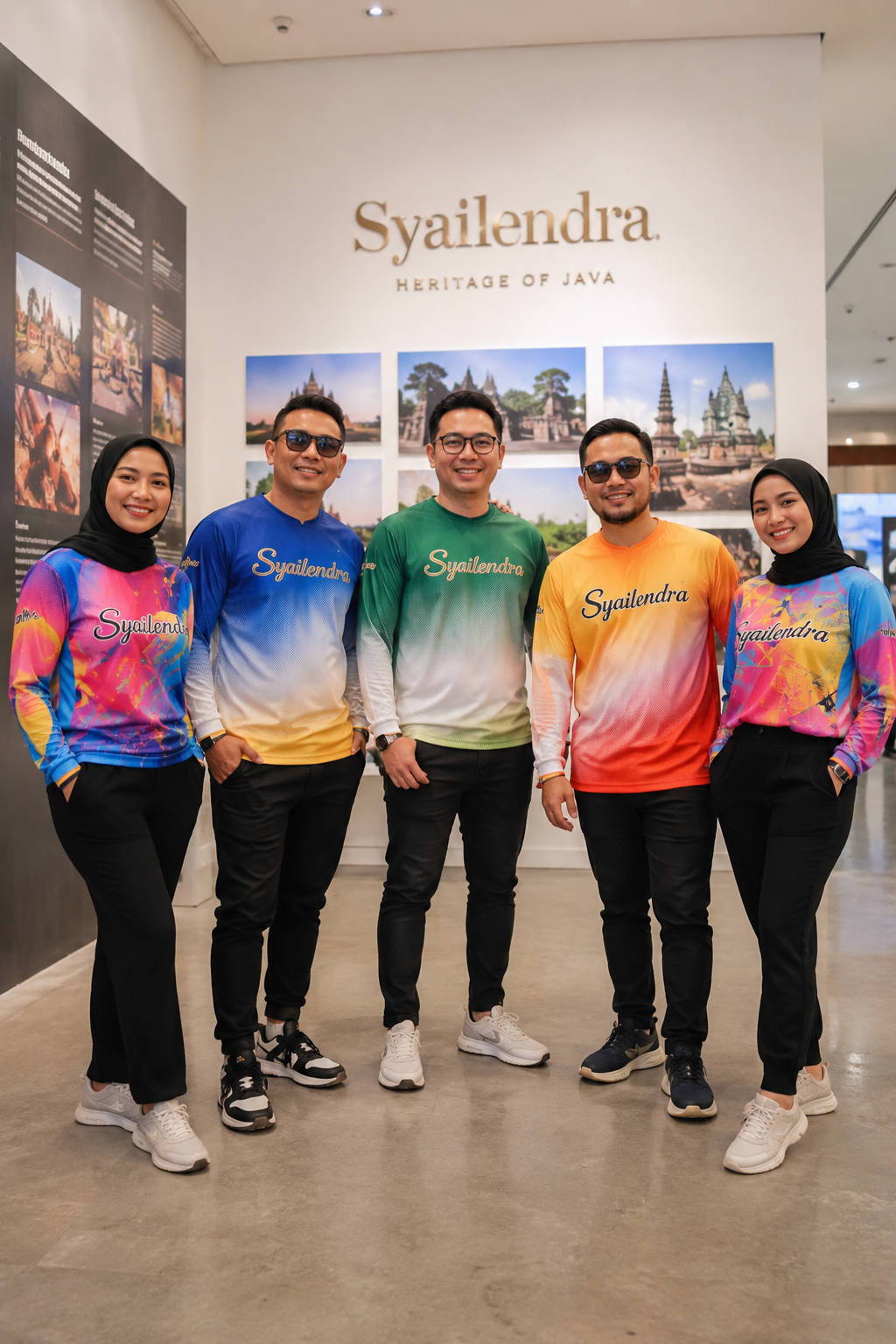 Hasil printing sublimasi warna HD Sidoarjo