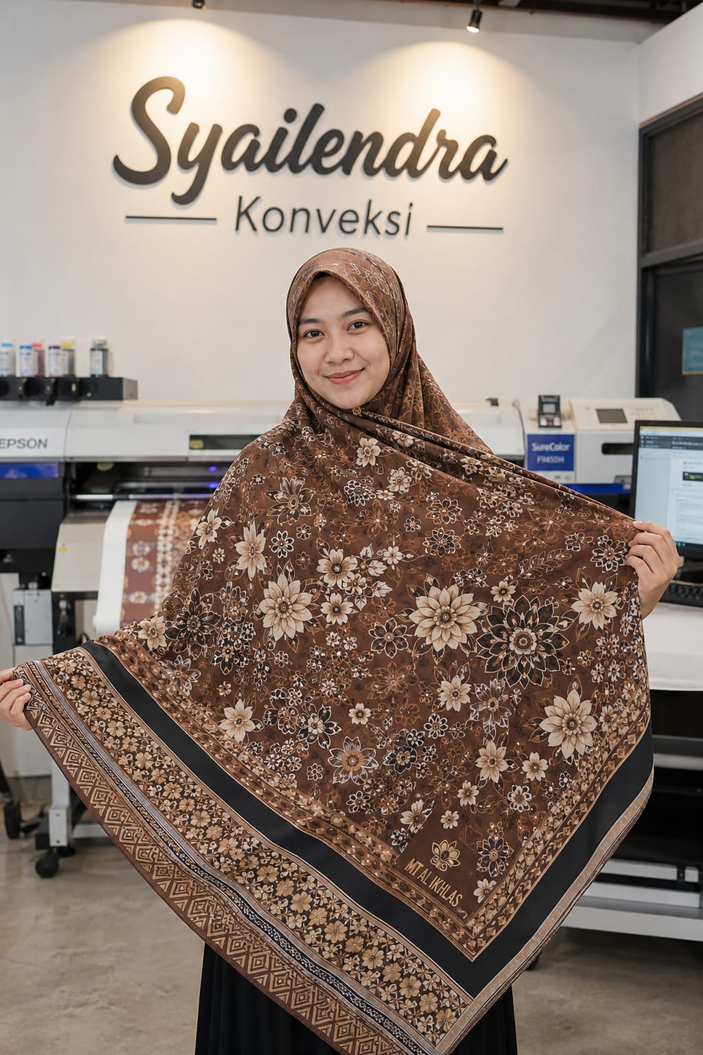 Hasil sublimasi Sidoarjo